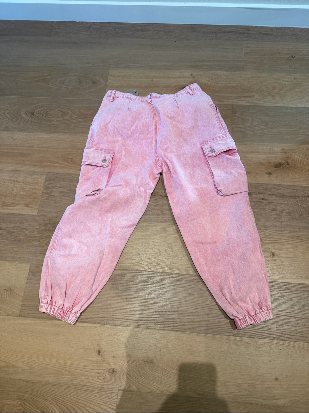 Fashion Nova Rosy Utility Denim Joggers